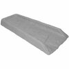 Emsco Group 24in Decorative Downspout Rain Splash Block with Natural Stone Texture, Granite 2101-1